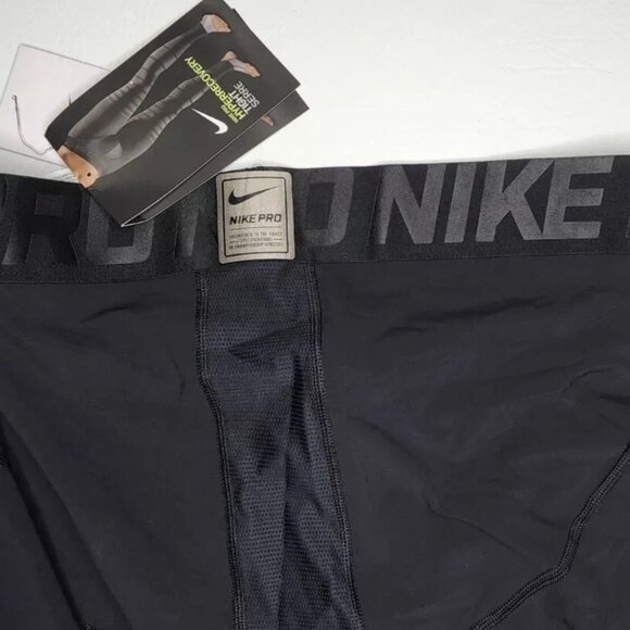 Nike Men XL Pro Hyperrecovery Black Training Compression Tights 812988-010 $150 - Picture 4 of 13